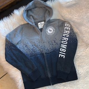 Abercrombie kids hoodie jacket sz 11/12